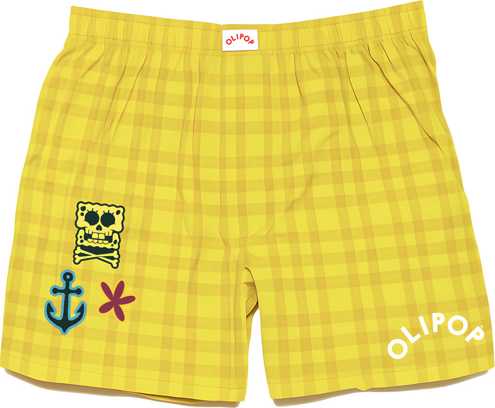 SpongeBob SquarePants Unisex Embroidered Boxer Shorts
