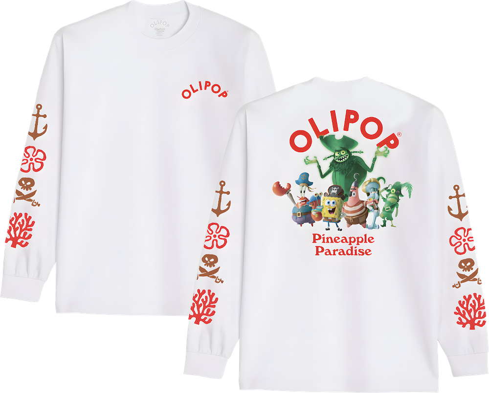 SpongeBob SquarePants Oversized Long Sleeve Tee